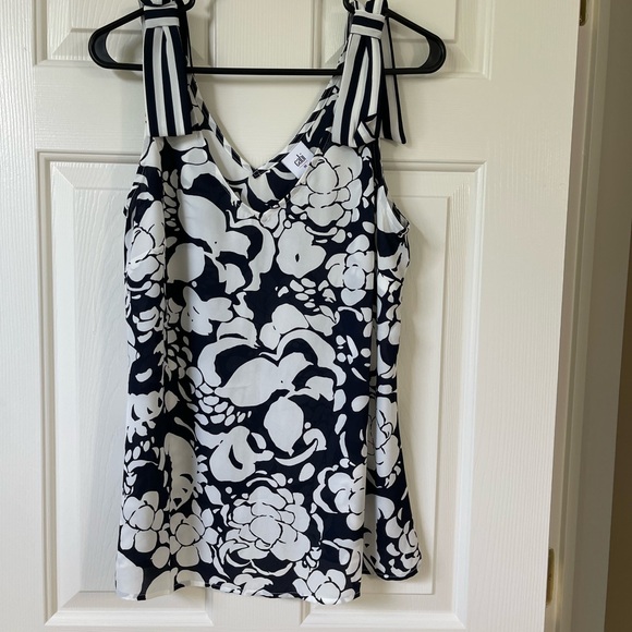 CAbi Shoulder tie Top - Size M #5731 - Picture 9 of 10